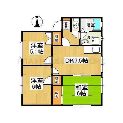 １階・角部屋