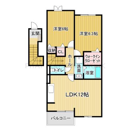 2階・角部屋