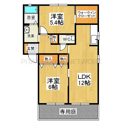１階・角部屋