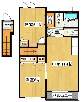  間取り図写真