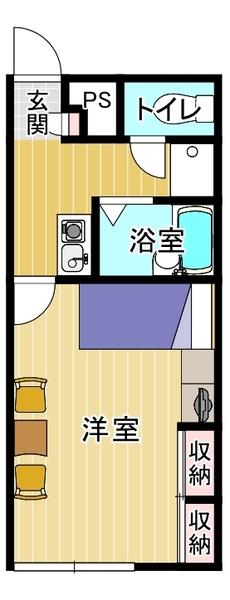 １階角部屋