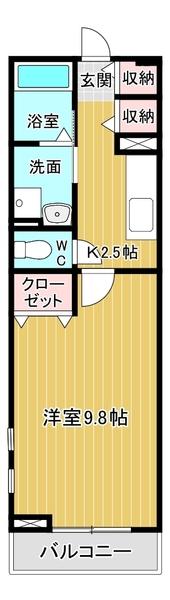 1階・角部屋