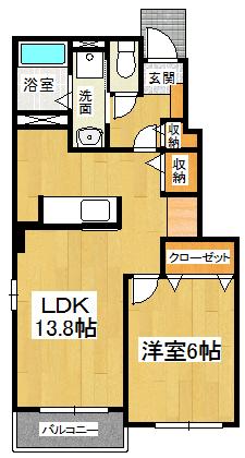 １階・角部屋