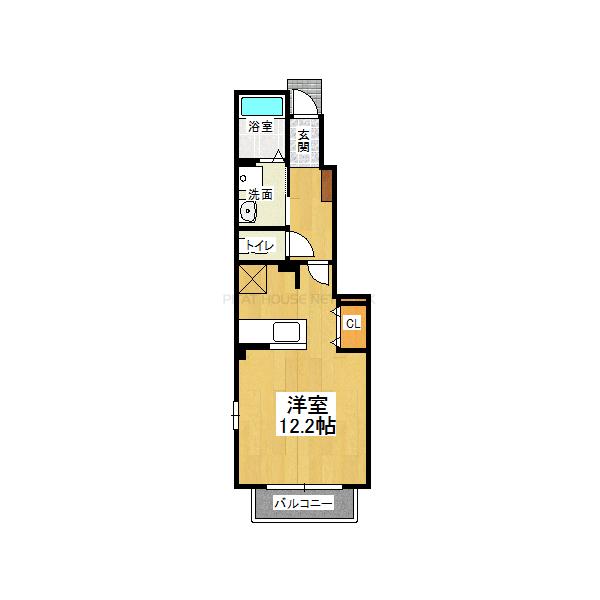 1階・角部屋