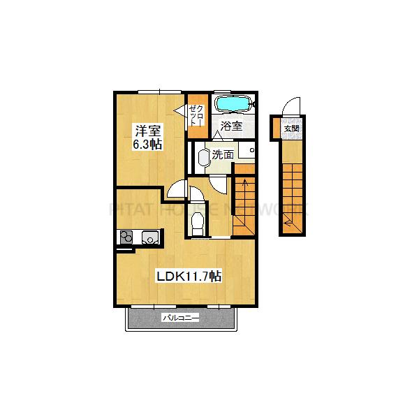 ２階中部屋