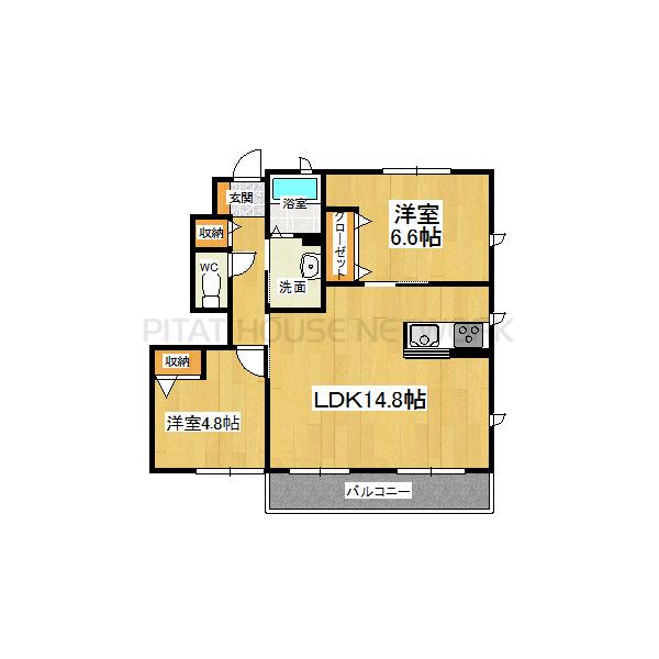１階・角部屋