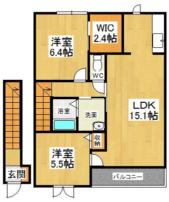2階・中部屋