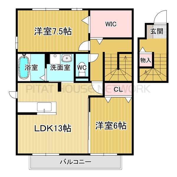 2階角部屋