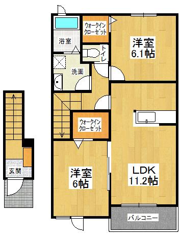 間取り図写真