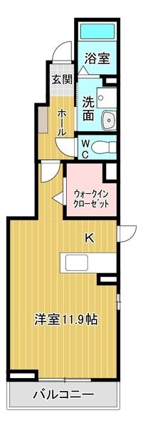 1階・角部屋
