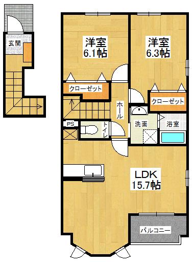  間取り図写真