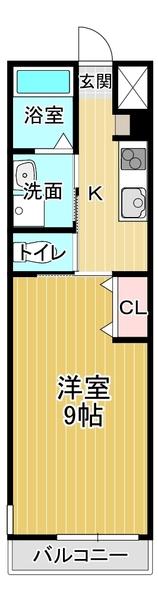 アルフォン（207） 間取り図画像