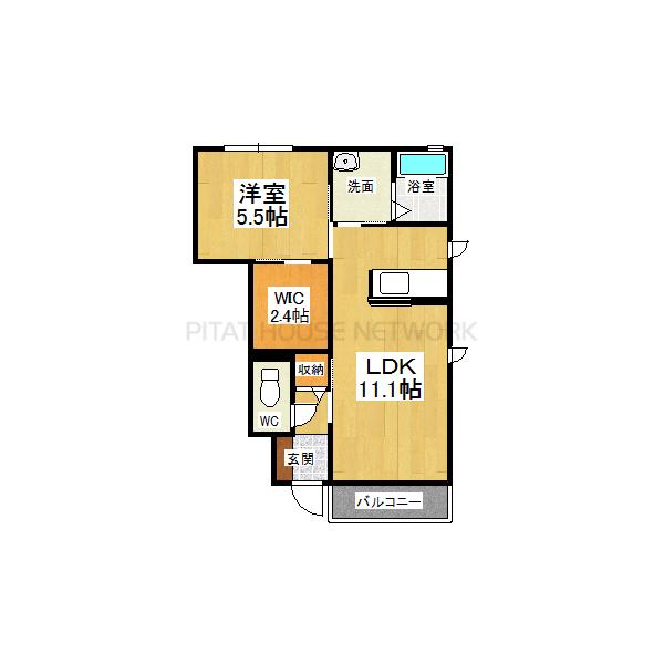 １階・角部屋