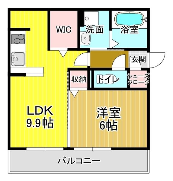 1階・角部屋