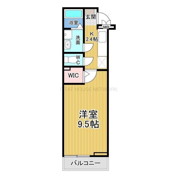 2階・1K