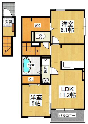  間取り図写真