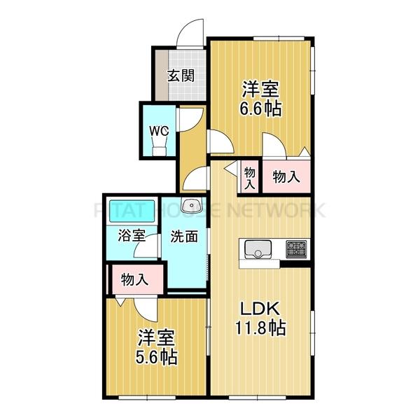 1階角部屋