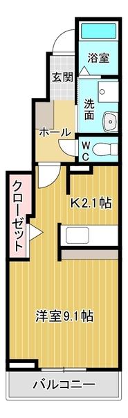 １階・角部屋