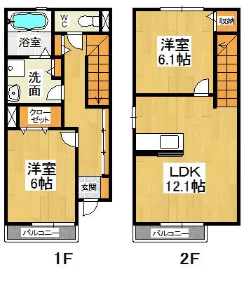 １階・角部屋