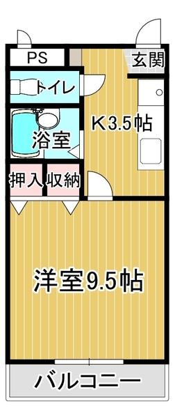 1階角部屋