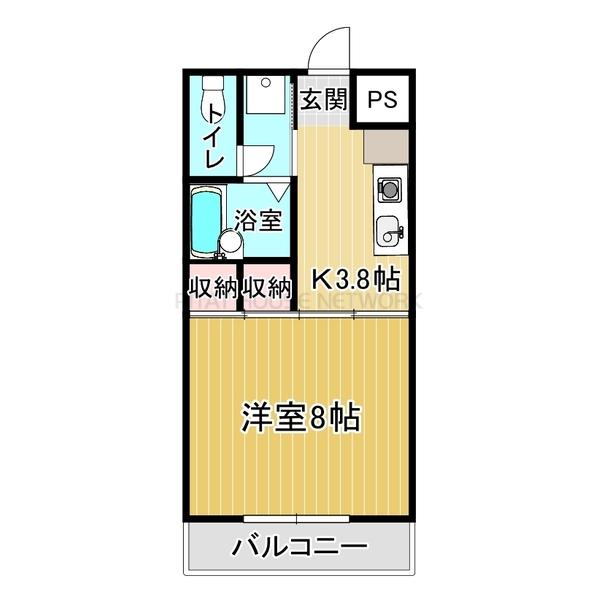 ２階中部屋