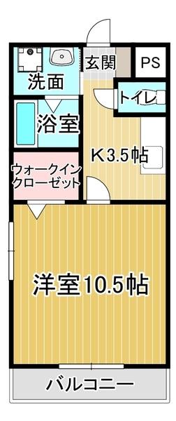 ２階・角部屋