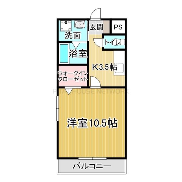 ２階・角部屋