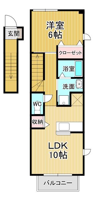 2階角部屋