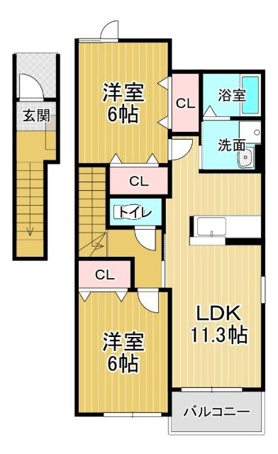  間取り図写真
