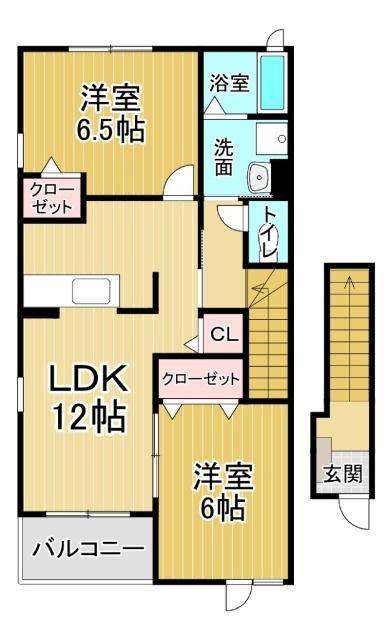アルテミス（201） 間取り図画像