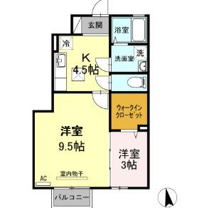 １階・角部屋