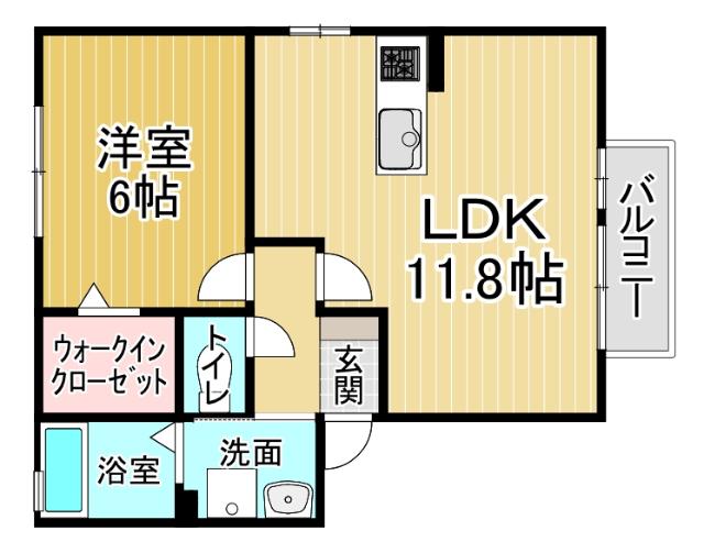 ルピナＢ棟（105） 間取り図画像
