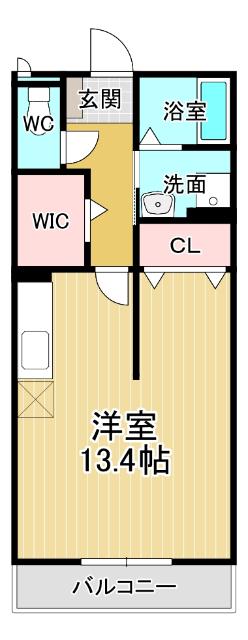 ヴィラセゾン5（102） 間取り図画像