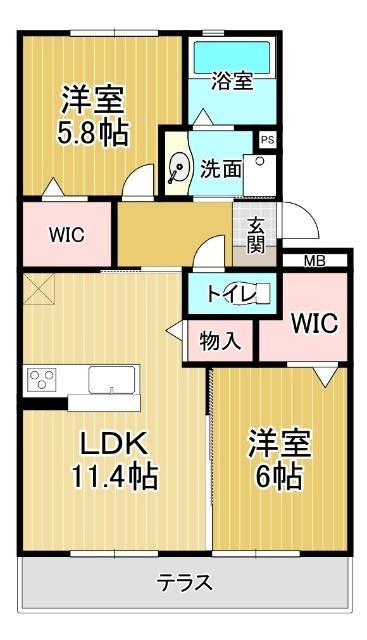  間取り図写真