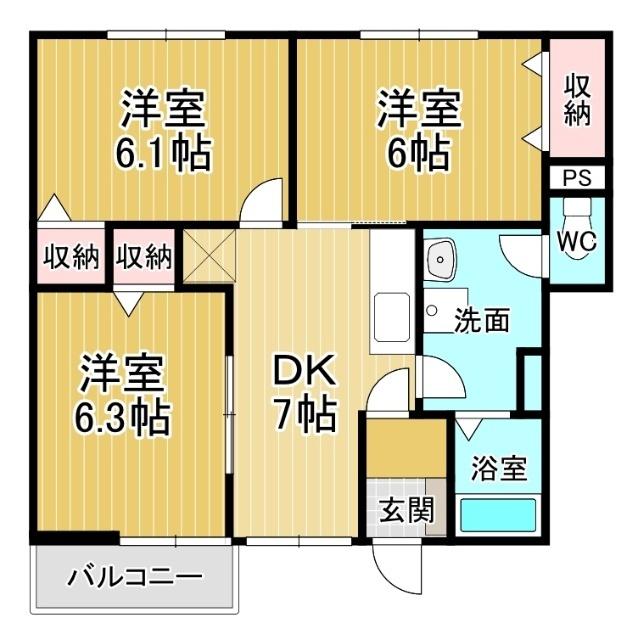 １階中部屋