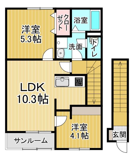  間取り図写真
