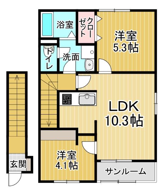  間取り図写真