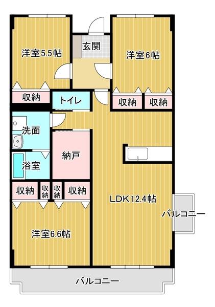 7階・角部屋