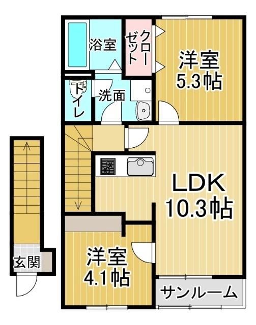  間取り図写真