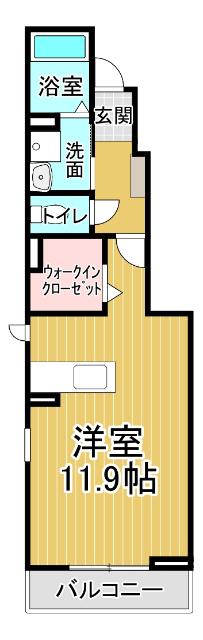 サン・メゾンA（105） 間取り図画像