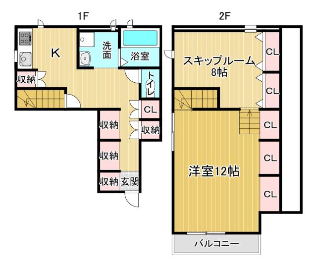 ココカラハウス藍住A（101） 間取り図画像