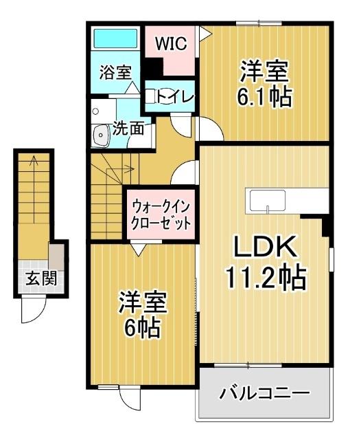 サンコート大谷（202） 間取り図画像