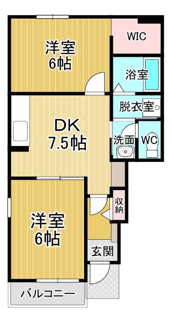 １階・角部屋