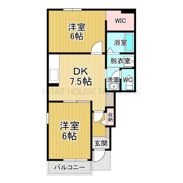 １階・角部屋
