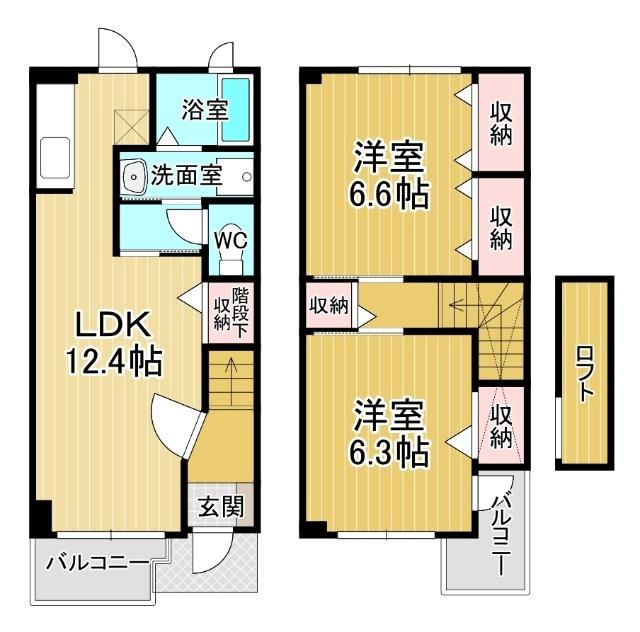 アウローラＡ（103） 間取り図画像
