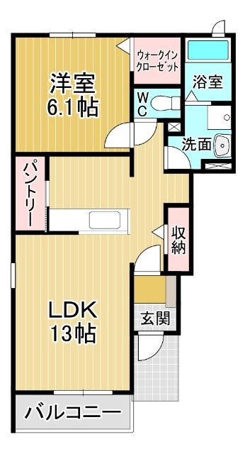 グレイスコート2号館（101） 間取り図画像
