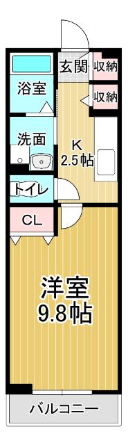 1階・角部屋