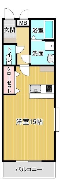 １階・角部屋