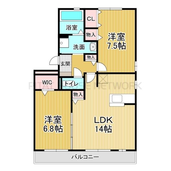 3階角部屋