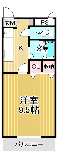 １階・角部屋
